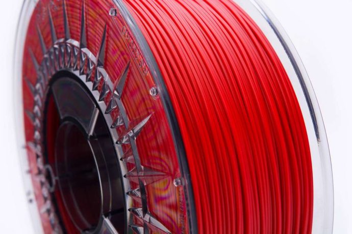 Smooth ASA filament Cherry Red 1.75mm 850g