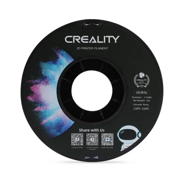CREALITY CR-PETG filament Blue Translucent 1000g 1.75mm - Image 4
