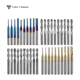TwoTrees End Mills for CNC - 40pcs